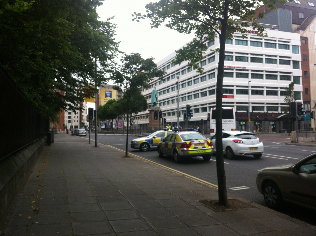 Bomb Scare in Belfast