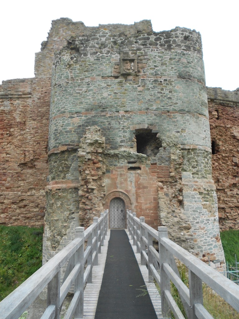 Tantallon Castle Entrance