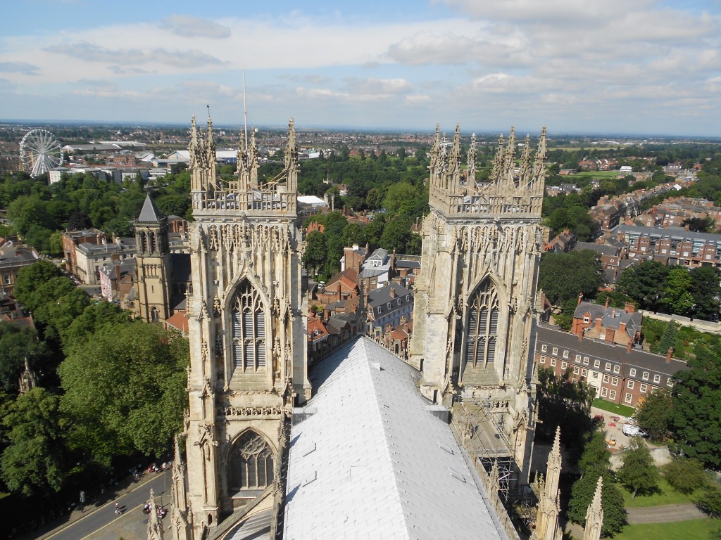 Views over York from Minster