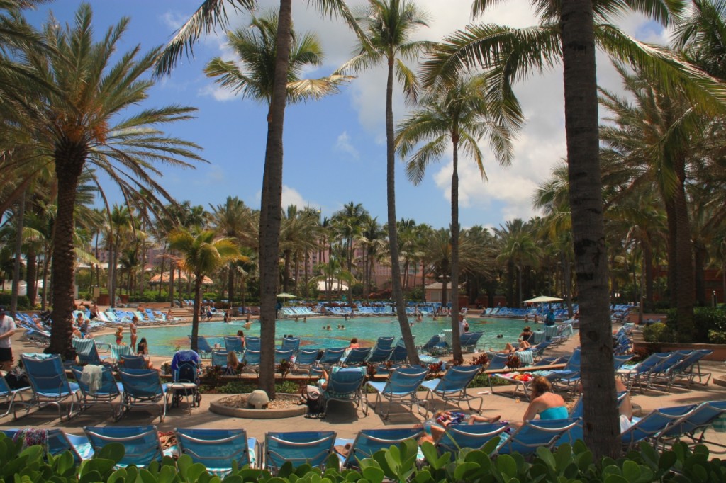 One of the eleven pools at Atlantis.