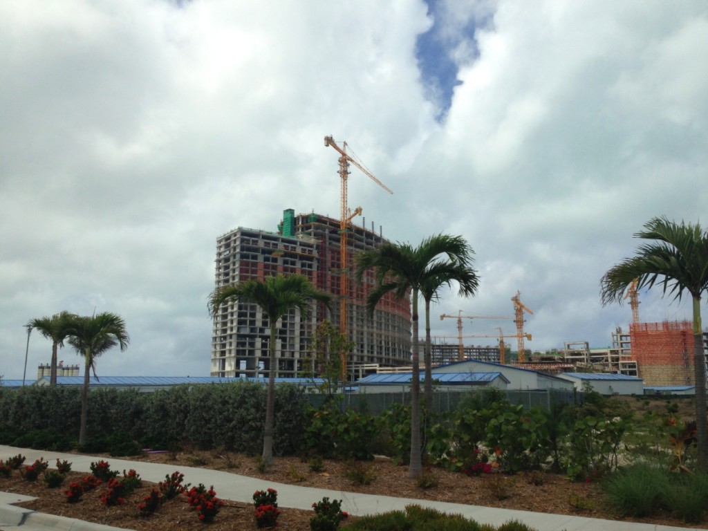 One of the first structures we saw out of the airport was the new megaresort, Bahamar, due to open the end of 2014. 