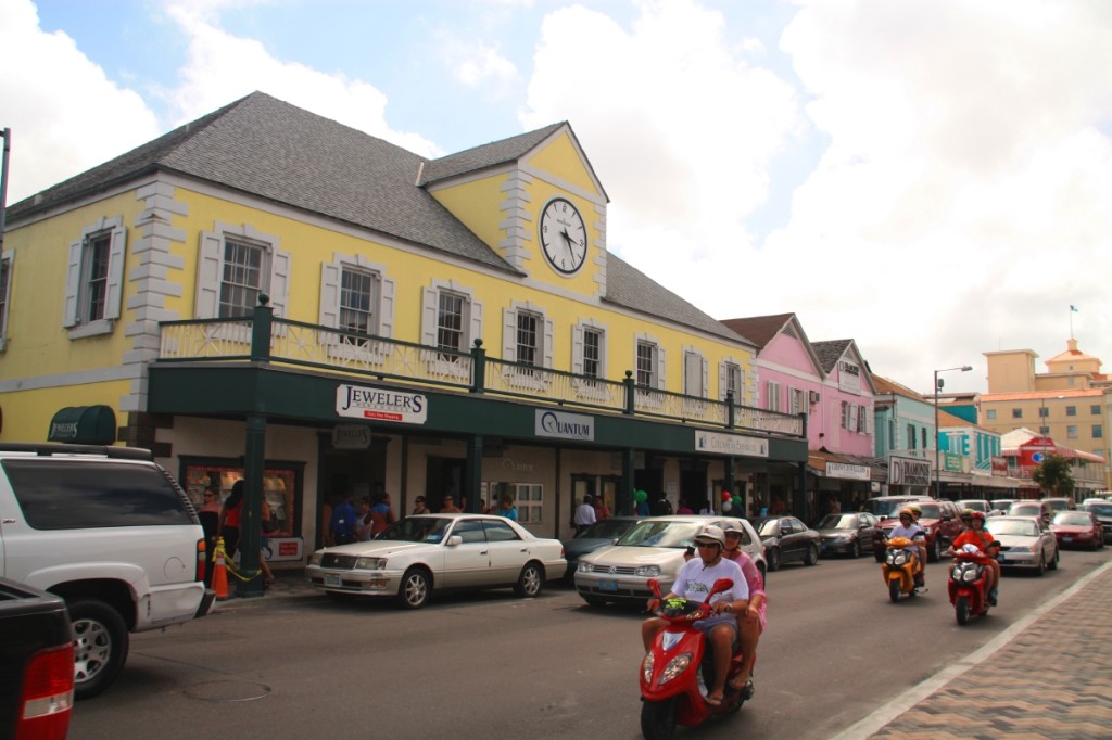 Downtown historic Nassau.