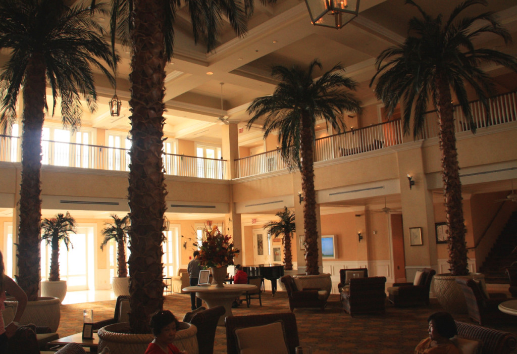 The Grand Lucayan Lobby.