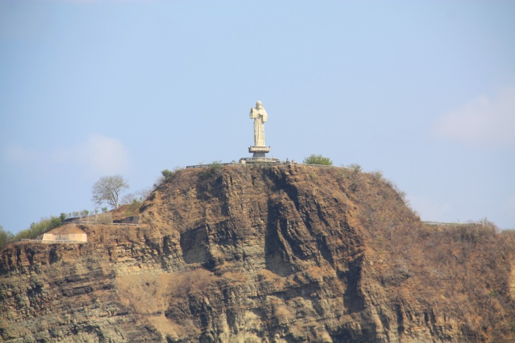 Standing at 26 m high, this is the largest statue of Christ in Central America.