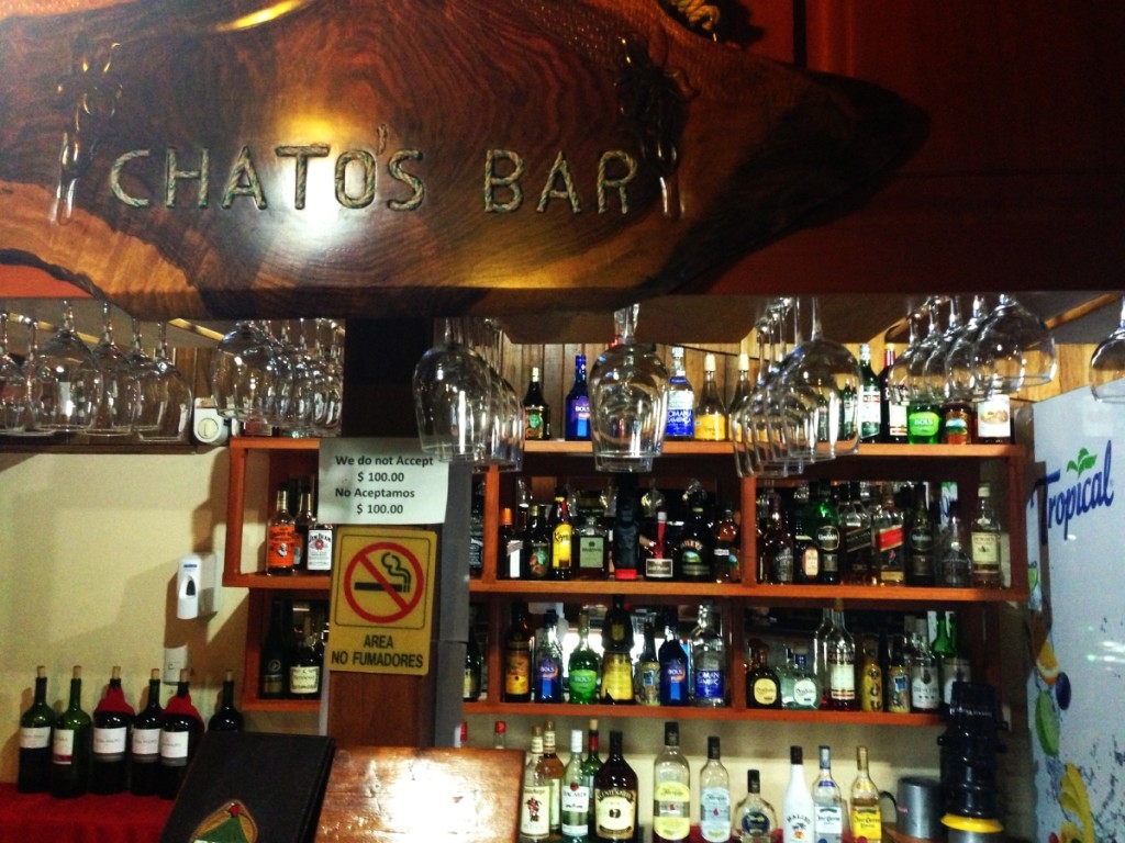 Chatos Bar at Arenal Observatory Lodge.