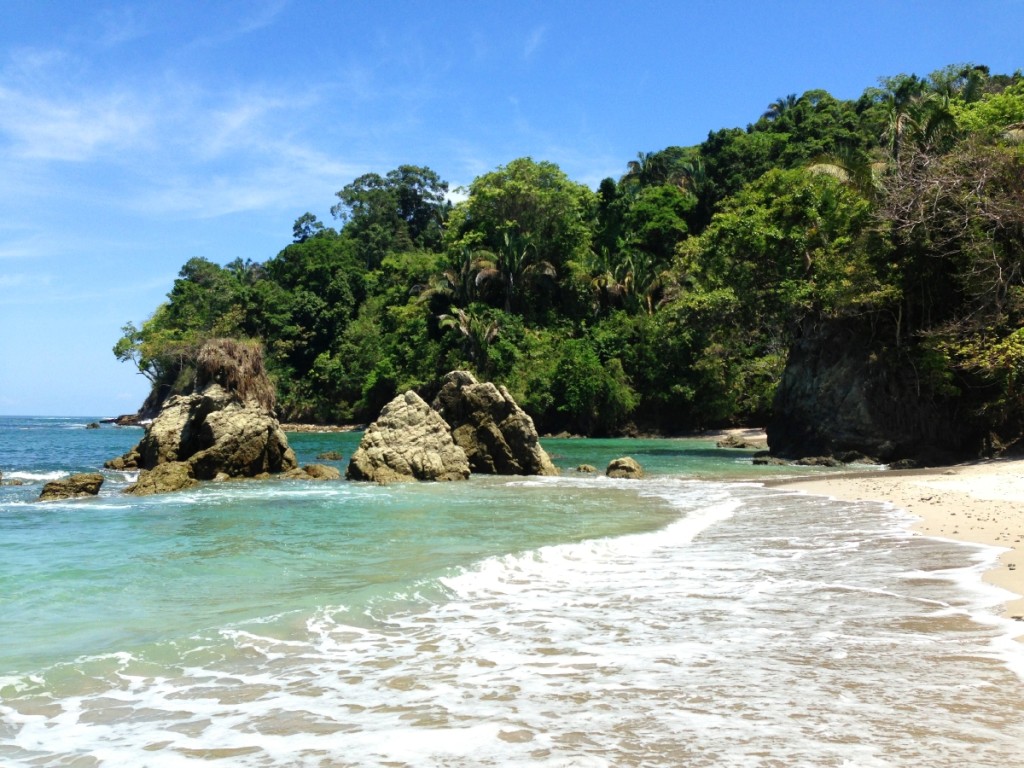 Playa Manuel Antonio, one of the best beaches of Costa Rica.