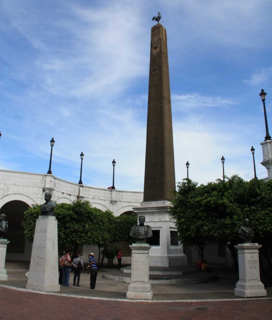 Plaza de Francia honors the ones who helped construct the Panama Canal.